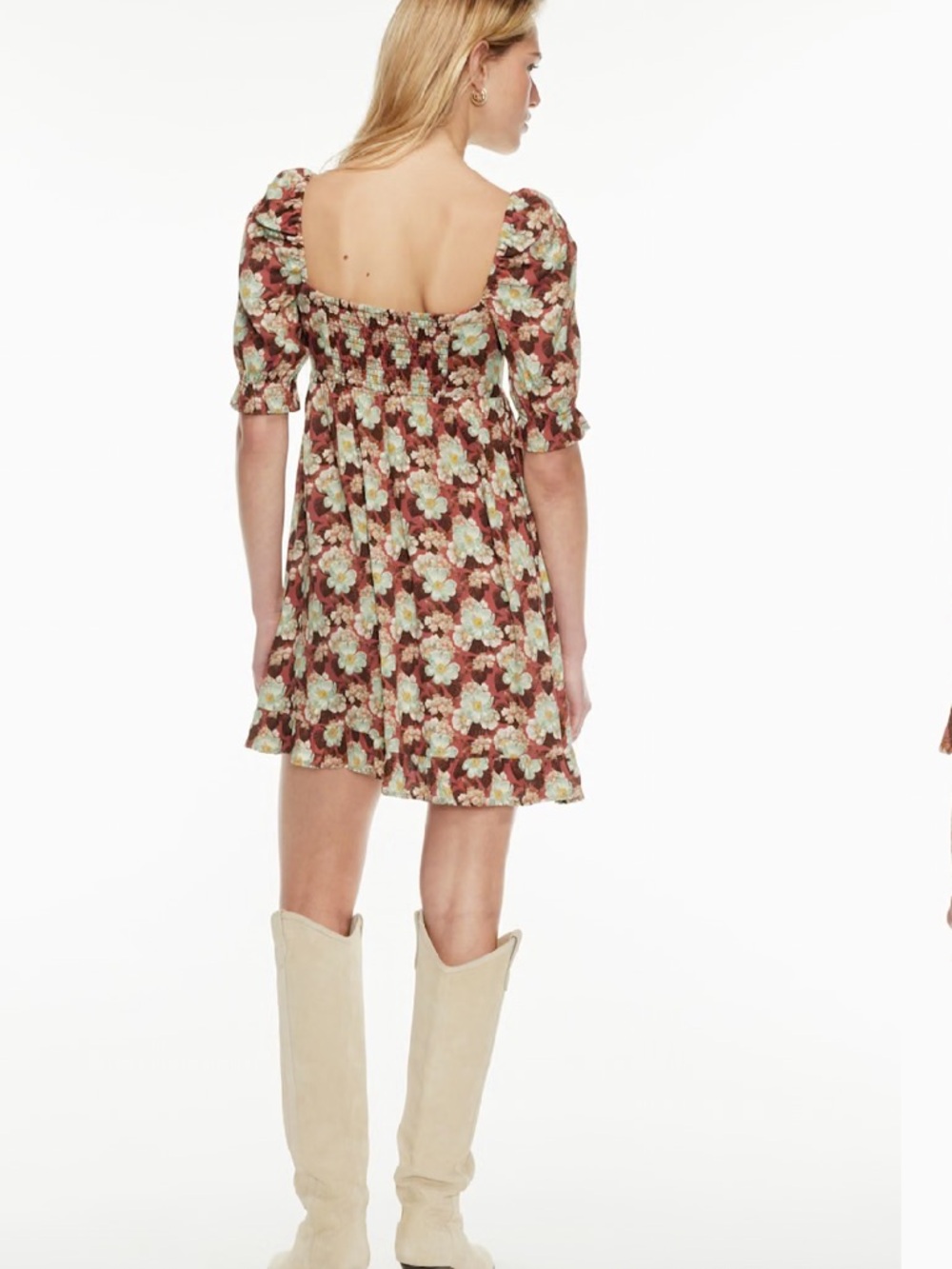 Aritzia Wilfred moorland floral dress - Picture 5 of 8